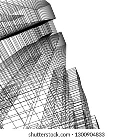 architecture geometric background