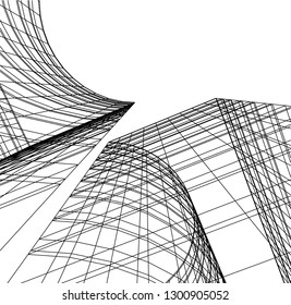 architecture geometric background