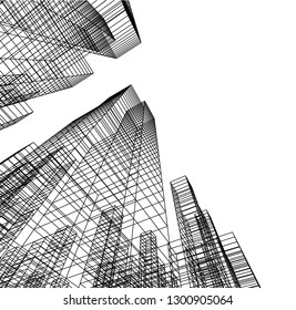 architecture geometric background