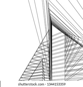 architecture geometric background