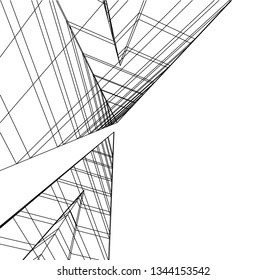 architecture geometric background