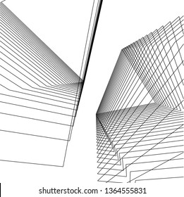 architecture geometric background