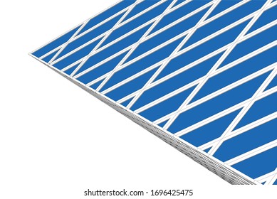 architecture geometric background, abstract 3d