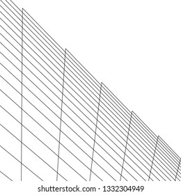 architecture geometric background, abstract lines