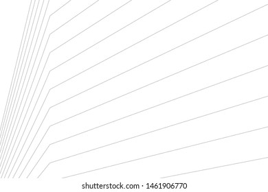 architecture geometric background, abstract lines 3d