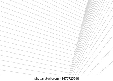 architecture geometric background, abstract lines 3d