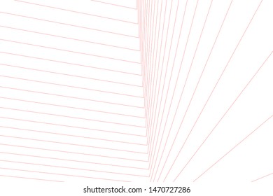 architecture geometric background, abstract lines 3d