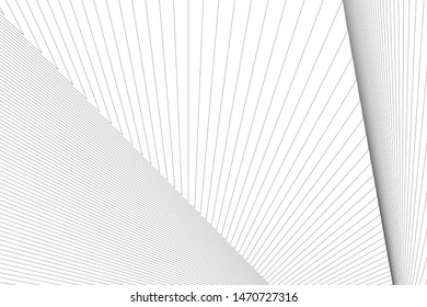 architecture geometric background, abstract lines 3d