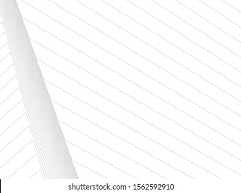architecture geometric background, abstract lines 3d