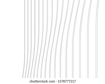 architecture geometric background, abstract lines 3d