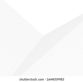 fondo geométrico de la arquitectura, líneas abstractas 3d