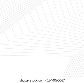 fondo geométrico de la arquitectura, líneas abstractas 3d