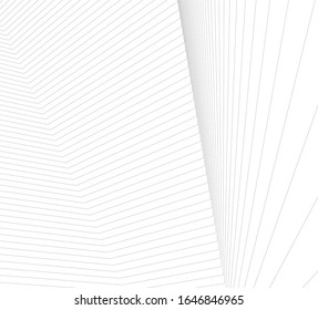 architecture geometric background, abstract lines 3d
