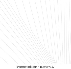 Architecture geometric background, abstract lines 3d