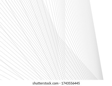 architecture geometric background, abstract lines 3d