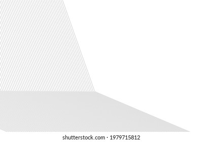 architecture geometric background, abstract lines 3d