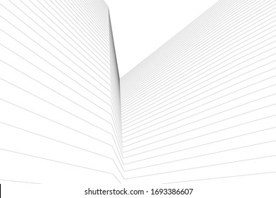 geometrischer, geometrischer Hintergrund, linearer Stil 3d