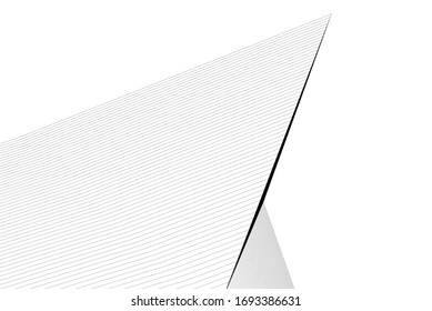 architecture geometric background linear style 3d