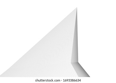 architecture geometric background linear style 3d