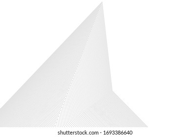 architecture geometric background linear style 3d