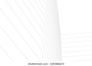 architecture geometric background linear style 3d