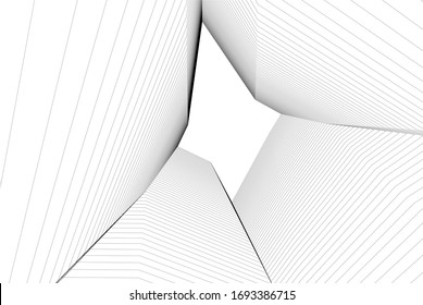 fondo geométrico estilo lineal 3d