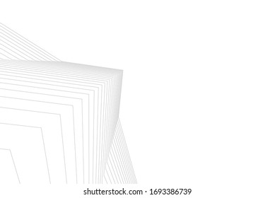 architecture geometric background linear style 3d