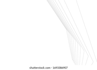 architecture geometric background linear style 3d