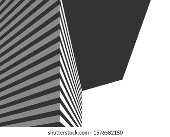 architecture geometric background, vector background