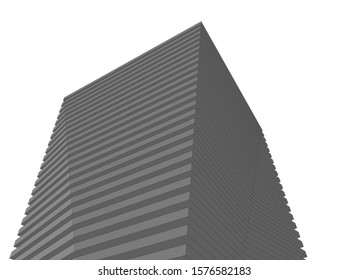 architecture geometric background, vector background