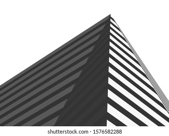 architecture geometric background, vector background