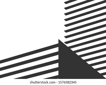 architecture geometric background, vector background