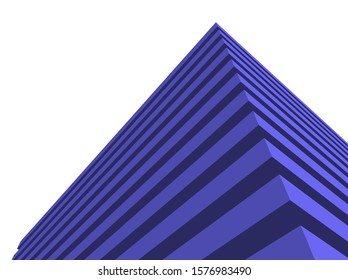 architecture geometric background, vector background