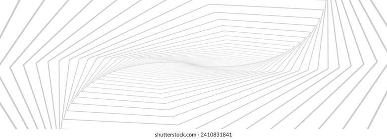 Architecture geometric background. Vector illustration