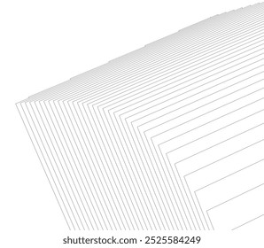 Architektur, geometrischer Hintergrund, Vektorgrafik
