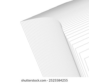 Ilustración vectorial de fondo geométrico de arquitectura