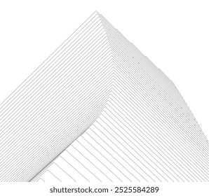 ilustração do vetor de fundo geométrico da arquitetura