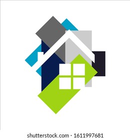 architecture home design logo vector symbol graphic concept