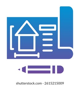 Architecture Icon Element For Design