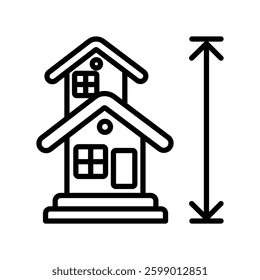 Architecture icon illustration vector design template