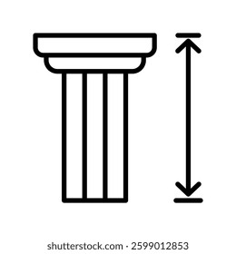 Architecture icon illustration vector design template