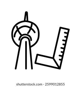 Architecture icon illustration vector design template