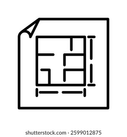 Architecture icon illustration vector design template