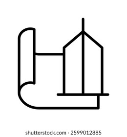 Architecture icon illustration vector design template