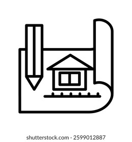 Architecture icon illustration vector design template
