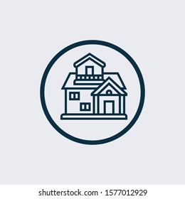 architecture icon isolated on white background from virtual reality collection. architecture icon trendy and modern architecture symbol for logo, web, app