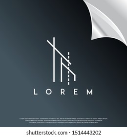 architecture icon, modern concept. template logo design