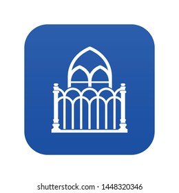Architecture icon. Simple illustration of architecture vector icon for web