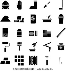 Architecture Icon in Solid Style Perfect for Any Purpose and Presentation or etc