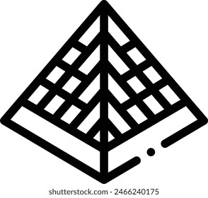 architecture icon. Thin Linear Style Design Isolated On White Background